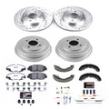 Power Stop 10-14 Honda Insight Front & Rear Z26 Street Warrior Brake Kit