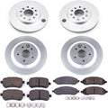 Power Stop 04-07 Ford Freestar Front & Rear Z17 Evolution Geomet Coated Brake Kit