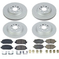 Power Stop 17-19 Honda Clarity Front & Rear Z17 Evolution Geomet Coated Brake Kit