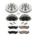 Power Stop 97-99 Ford F-250 Front Autospecialty Kit w/Cals