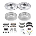 Power Stop 98-02 Ford Ranger Front & Rear Z36 Truck & Tow Brake Kit