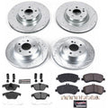 Power Stop 13-15 Mercedes-Benz GLK250 Front & Rear Z23 Evolution Sport Brake Kit