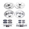 Power Stop 2018 Toyota Prius Prime Front & Rear Z23 Evolution Sport Brake Kit