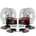 Power Stop 71-72 Oldsmobile Cutlass Supreme Front & Rear Z26 Street Warrior Brake Kit