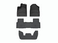WeatherTech Black Front Rear and Rear Floorliners Fits -23-25 Pilot 441796-1-2-4416693