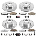 Power Stop 03-05 Infiniti G35 Front & Rear Z26 Street Warrior Brake Kit