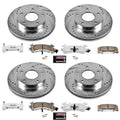 Power Stop 79-85 Oldsmobile Toronado Front & Rear Z26 Street Warrior Brake Kit