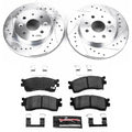 Power Stop 03-05 Kia Rio Front Z23 Evolution Sport Brake Kit w/Calipers