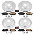 Power Stop 02-04 Honda Odyssey Front & Rear Z17 Evolution Geomet Coated Brake Kit
