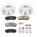 Power Stop 10-19 Lexus GX460 Rear Z23 Evolution Sport Brake Kit w/Calipers
