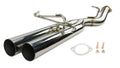 ISR Performance Series II - EP Dual Tip Blast Pipe Exhaust System- Non Resonated 95-98 Nissan 240sx