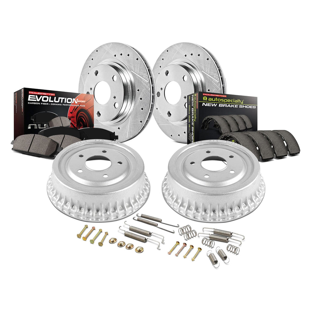 Power Stop 16-18 Chevrolet Spark Front & Rear Z23 Evolution Sport Brake Kit