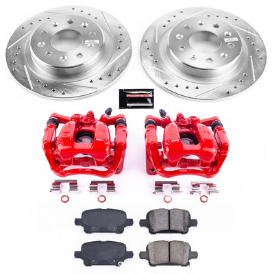 Power Stop 17-19 Buick LaCrosse Rear Z23 Evolution Sport Brake Kit w/Calipers