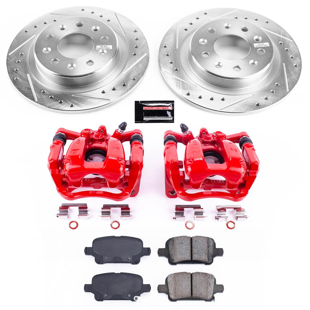 Power Stop 17-19 Buick LaCrosse Rear Z23 Evolution Sport Brake Kit w/Calipers