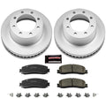 Power Stop 2012 Ford F-350 Super Duty Front Z17 Coated Brake Kit