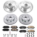 Power Stop 08-14 Nissan Rogue Front & Rear Z23 Evolution Sport Brake Kit