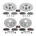 Power Stop 16-18 Honda HR-V Front & Rear Z23 Evolution Sport Brake Kit