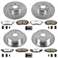 Power Stop 06-09 Subaru Legacy Front & Rear Z26 Street Warrior Brake Kit