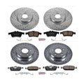 Power Stop 15-18 Ford Focus Front & Rear Z23 Evolution Sport Brake Kit