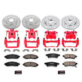 Power Stop 05-18 Nissan Frontier Front & Rear Z23 Evolution Sport Brake Kit w/Calipers