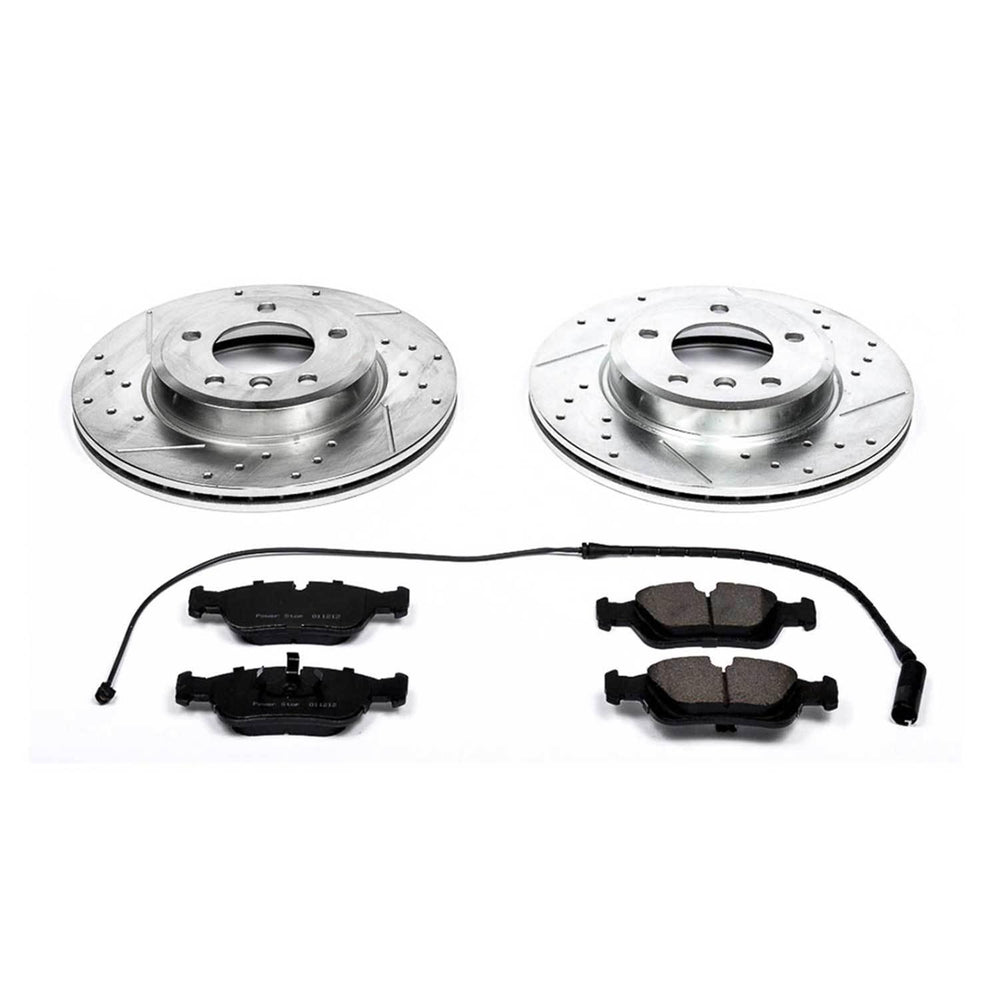 Power Stop 01-02 BMW Z3 Front Z23 Evolution Sport Brake Kit w/Calipers