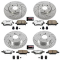 Power Stop 05-06 Chevrolet Cobalt Front & Rear Z26 Street Warrior Brake Kit