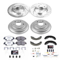 Power Stop 13-15 Honda Civic Front & Rear Z26 Street Warrior Brake Kit