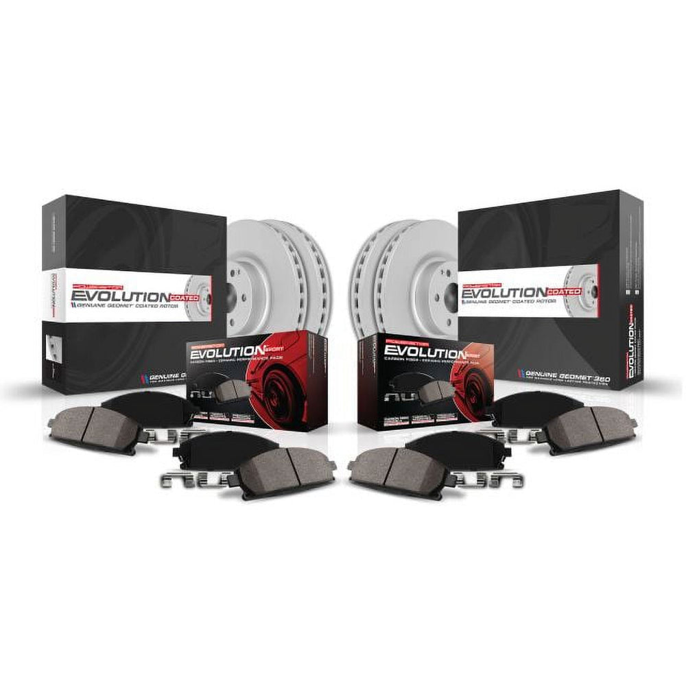 Power Stop 97-04 Porsche Boxster Front & Rear Z23 Evolution Sport Coated Brake Kit