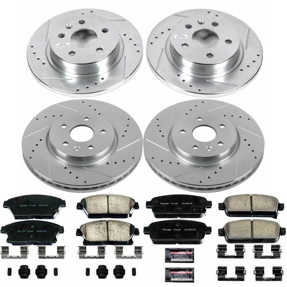 Power Stop 15-16 Chevrolet Trax Front & Rear Z23 Evolution Sport Brake Kit
