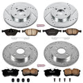 Power Stop 02-04 Ford Focus Front & Rear Z23 Evolution Sport Brake Kit