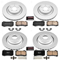 Power Stop 05-10 Chrysler 300 Front & Rear Z17 Evolution Geomet Coated Brake Kit