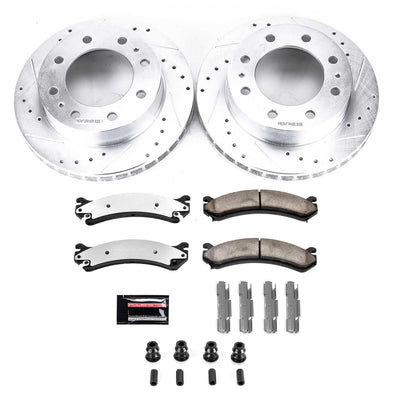 Power Stop 2003 Chevrolet Silverado 1500 HD Front & Rear Z36 Truck & Tow Brake Kit