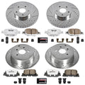 Power Stop 05-10 Scion tC Front & Rear Z26 Street Warrior Brake Kit