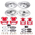 Power Stop 18-19 Nissan 370Z Z26 Street Kit w/ Calipers - Front and Rear