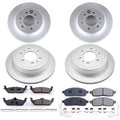 Power Stop 2009 Ford F-150 Front & Rear Z17 Evolution Geomet Coated Brake Kit