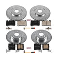 Power Stop 06-08 Mercedes-Benz SLK280 Front & Rear Z23 Evolution Sport Brake Kit
