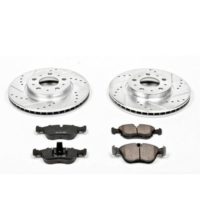 Power Stop 94-97 Volvo 850 Front & Rear Z23 Evolution Sport Brake Kit