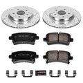 Power Stop 12-16 Buick LaCrosse Rear Z23 Evolution Sport Brake Kit w/Calipers