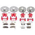 Power Stop 97-01 Honda Prelude Front & Rear Z26 Street Warrior Brake Kit w/Calipers