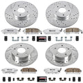 Power Stop 02-04 Infiniti I35 Front & Rear Z26 Street Warrior Brake Kit