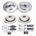 Power Stop 03-11 Lincoln Town Car Front & Rear Z26 Street Warrior Brake Kit