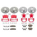 Power Stop 05-11 Chrysler 300 Front & Rear Z26 Street Warrior Brake Kit w/Calipers