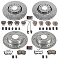 Power Stop 00-01 Audi A6 Quattro Front & Rear Z26 Street Warrior Brake Kit