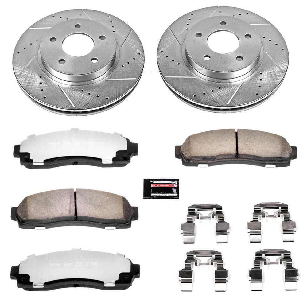 Power Stop 05-06 Chevrolet Equinox Front & Rear Z36 Truck & Tow Brake Kit