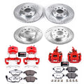 Power Stop 2012 Volkswagen Beetle Front & Rear Z26 Street Warrior Brake Kit w/Calipers