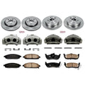Power Stop 06-10 Jeep Commander Autospecialty Kit w/ Calipers - Front and Rear
