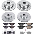 Power Stop 16-18 BMW X5 Front & Rear Z23 Evolution Sport Brake Kit