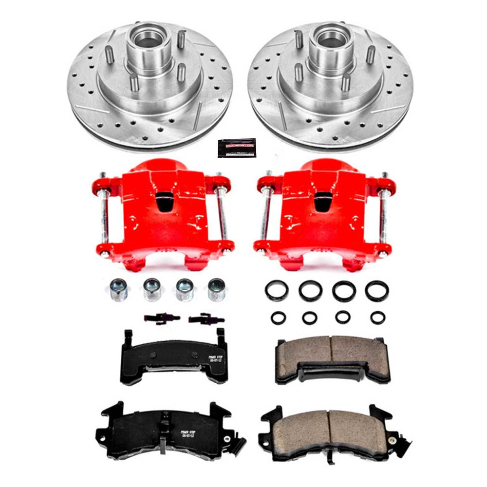 Power Stop 95-97 Chevrolet Blazer Front Z23 Evolution Sport Brake Kit w/Calipers