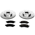 Power Stop 06-09 Chevrolet Trailblazer Front & Rear Z23 Evolution Sport Brake Kit w/Calipers