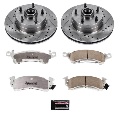Power Stop 73-74 Buick Apollo Front & Rear Z26 Street Warrior Brake Kit